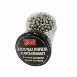 Bolas de Acero 4mm Limpiadoras para Decantadores y otros Envases de Vidrio $2.290